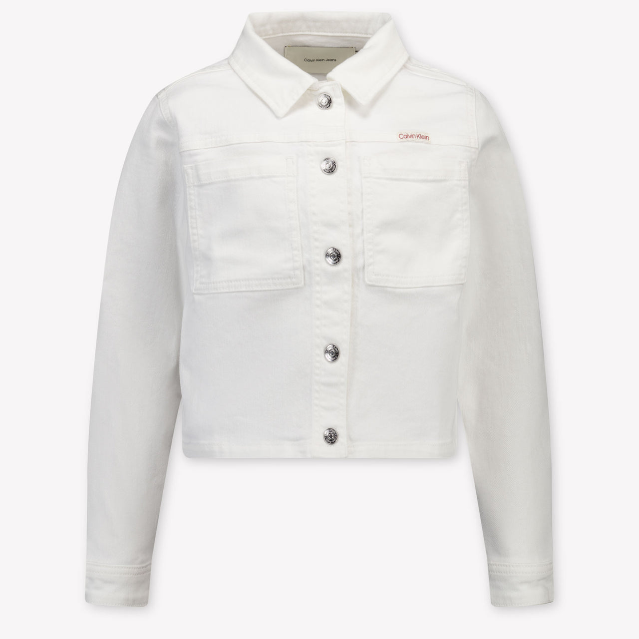 Calvin Klein Kids Girls Jackets In White