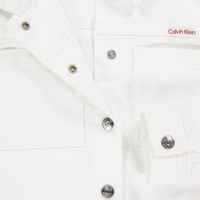 Calvin Klein Kids Girls Jackets In White