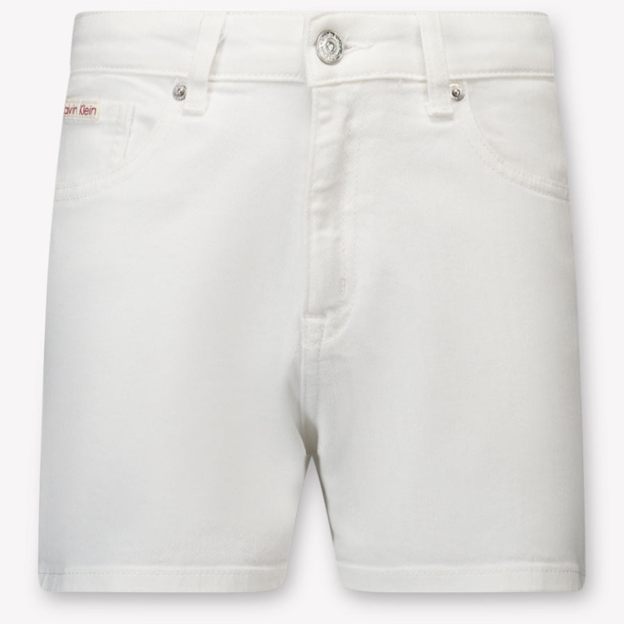 Calvin Klein Girls Short in White