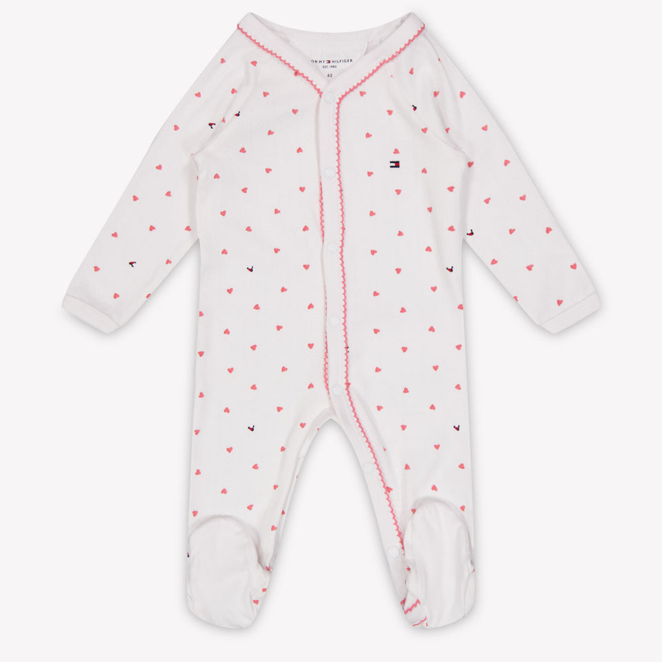 Tommy Hilfiger Baby Meisjes Boxpakje In Wit