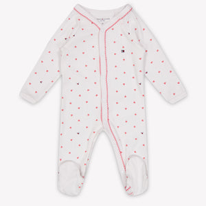 Tommy Hilfiger Baby Girls Playsuit In White