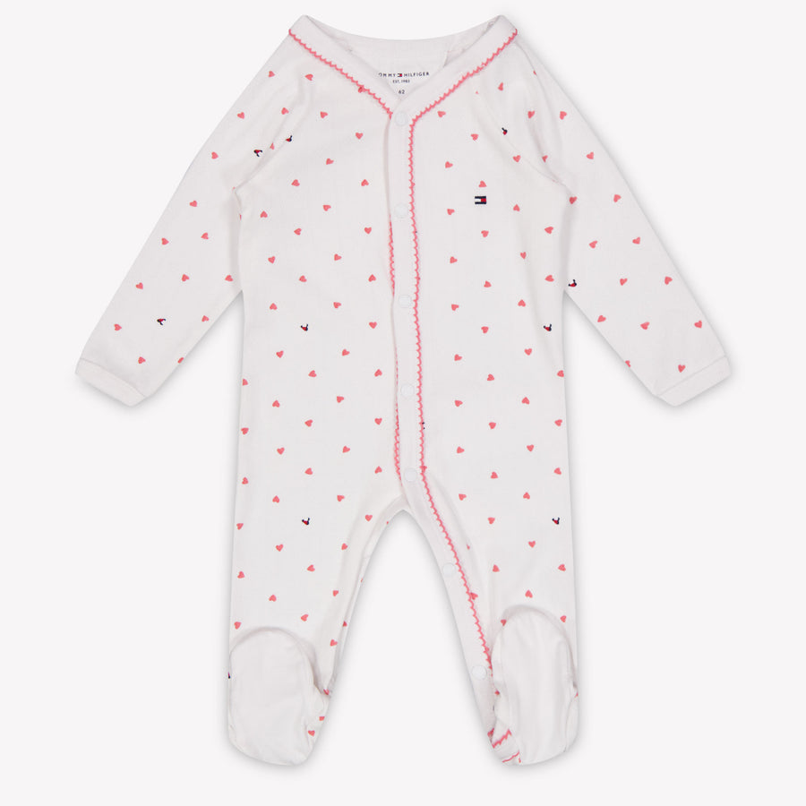 Tommy Hilfiger Baby Girls Playsuit In White