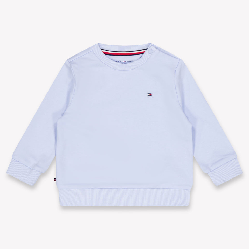 Tommy Hilfiger Baby Unisex Trui In Licht Blauw