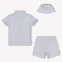 Tommy Hilfiger Baby Boys Set In Light Blue