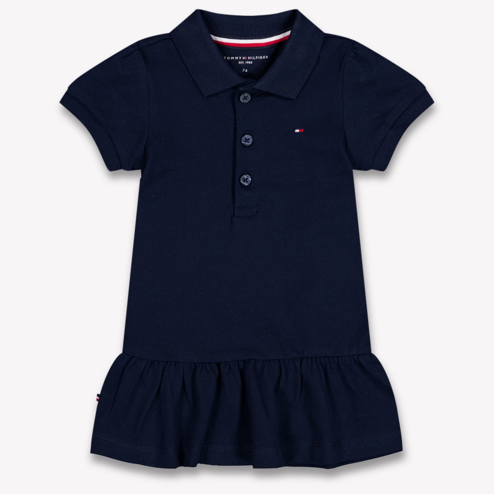 Tommy Hilfiger Baby Meisjes Jurk In Navy