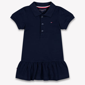 Tommy Hilfiger Baby Girls Dress In Navy