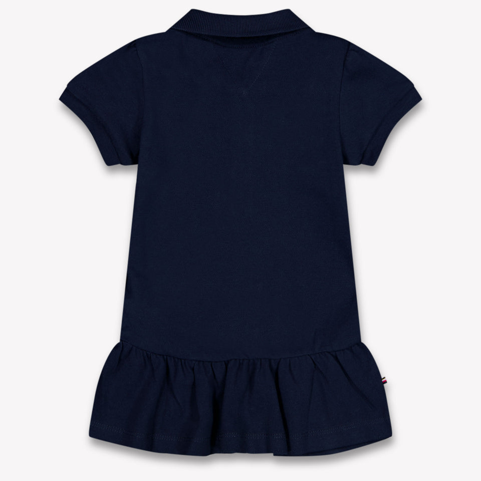 Tommy Hilfiger Baby Girls Dress In Navy