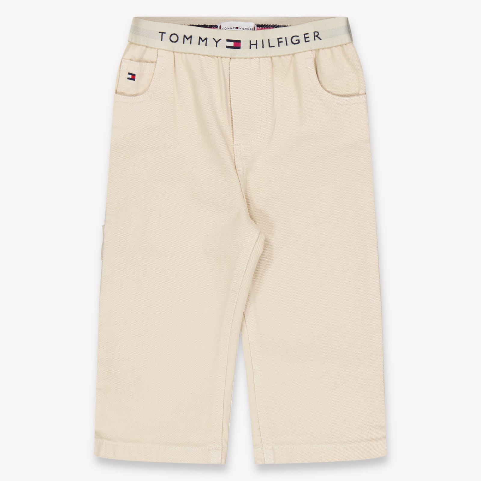 Tommy Hilfiger Baby Unisex Pants In Beige