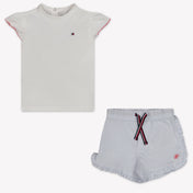 Tommy Hilfiger Baby Girls Set In Light Blue