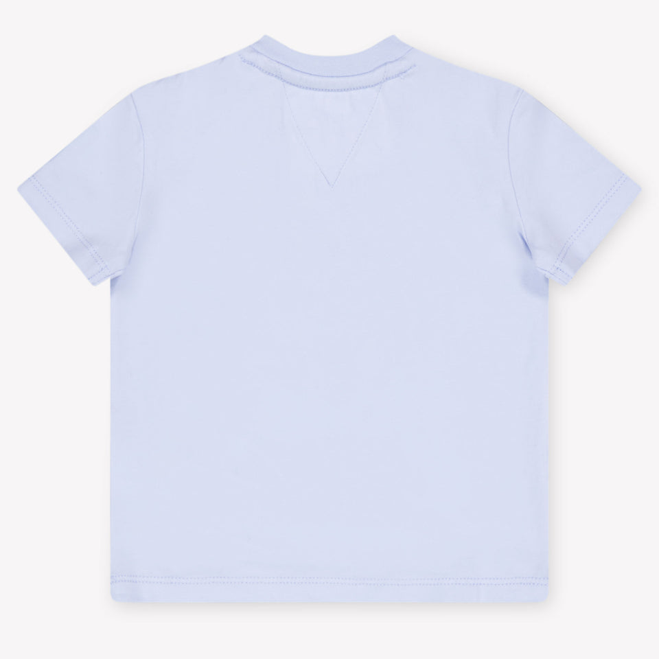 Tommy Hilfiger Baby Unisex T-Shirt In Licht Blauw