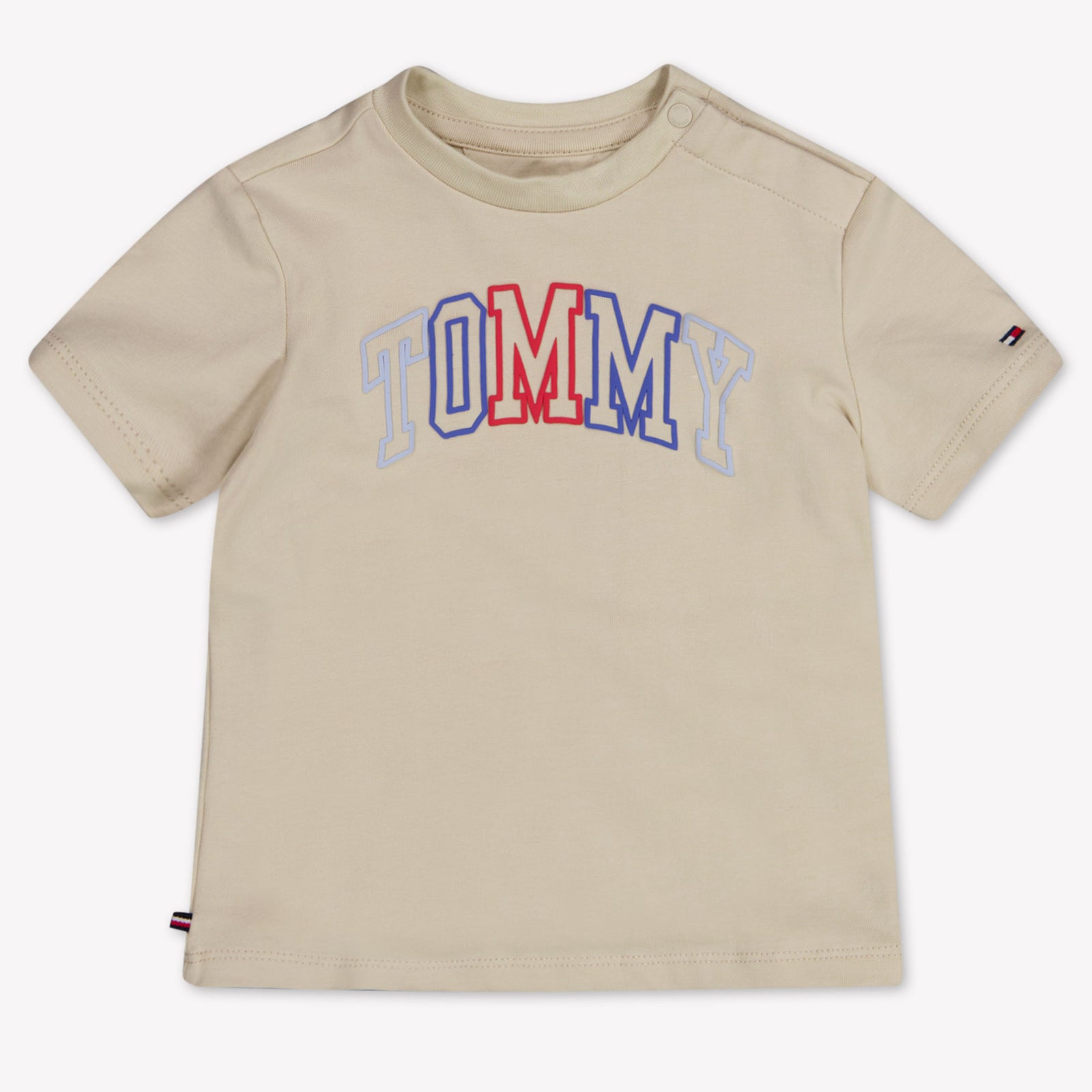 Tommy Hilfiger Baby Jongens T-Shirt In Beige