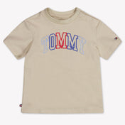 Tommy Hilfiger Baby Jongens T-Shirt In Beige