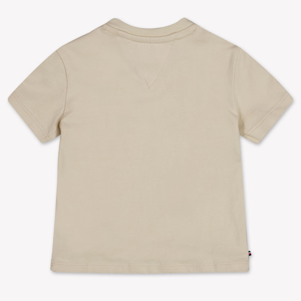 Tommy Hilfiger Baby Jongens T-Shirt In Beige