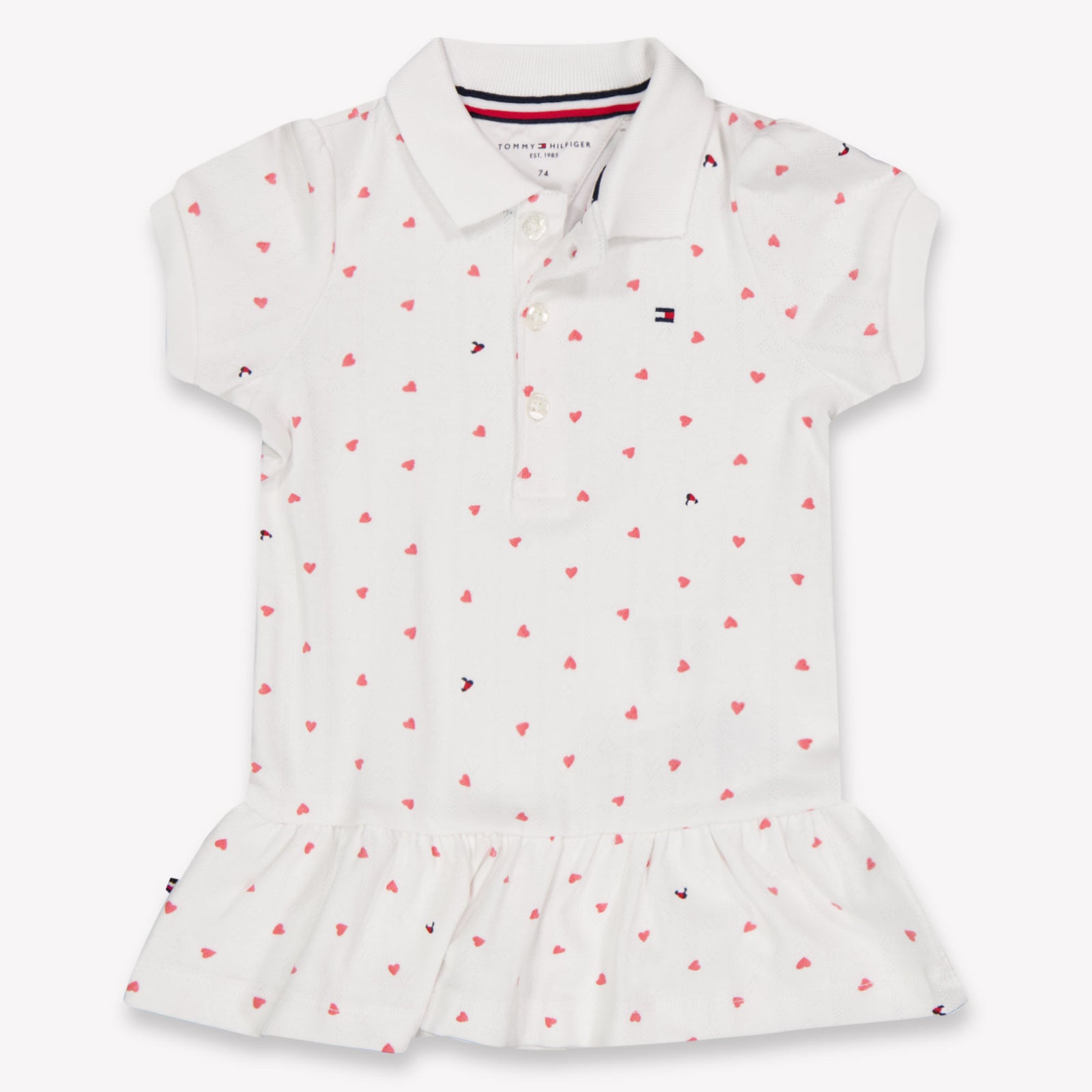 Tommy Hilfiger Baby Girls Dress In White