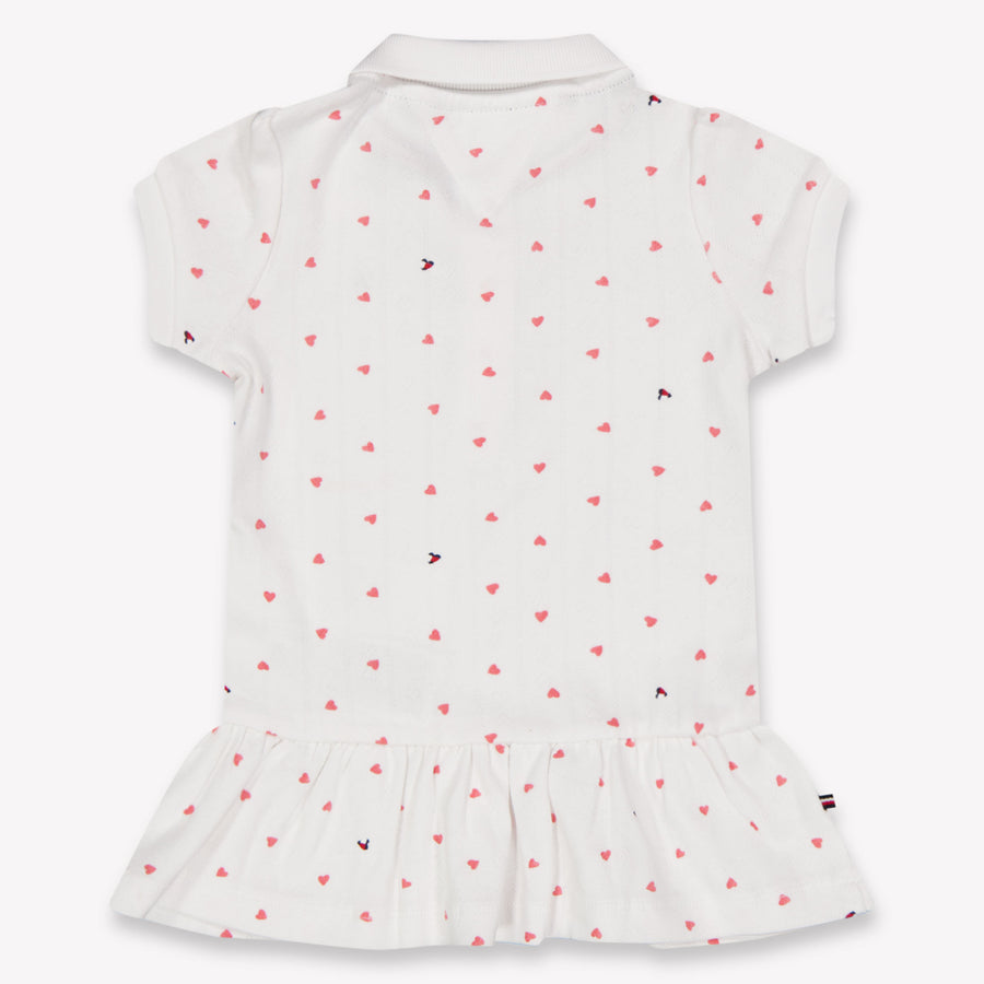 Tommy Hilfiger Baby Meisjes Jurk In Wit