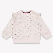 Tommy Hilfiger Baby Girls Sweater In OffWhite