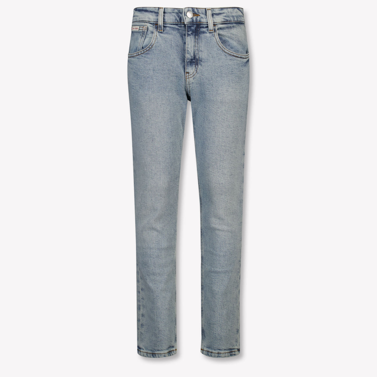 Calvin Klein Kids Boys Jeans In Light Blue