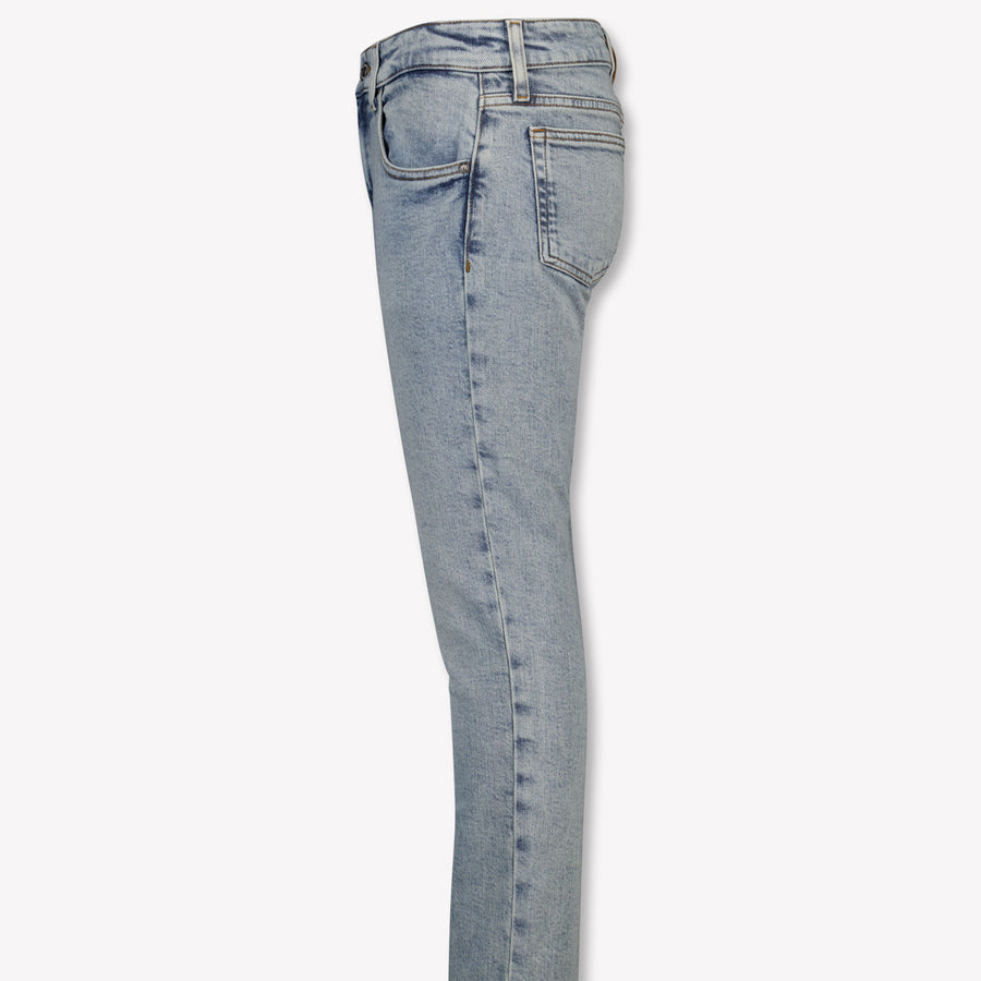 Calvin Klein Kids Boys Jeans In Light Blue