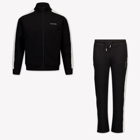 Calvin Klein Kids Boys Jogging suit In Black