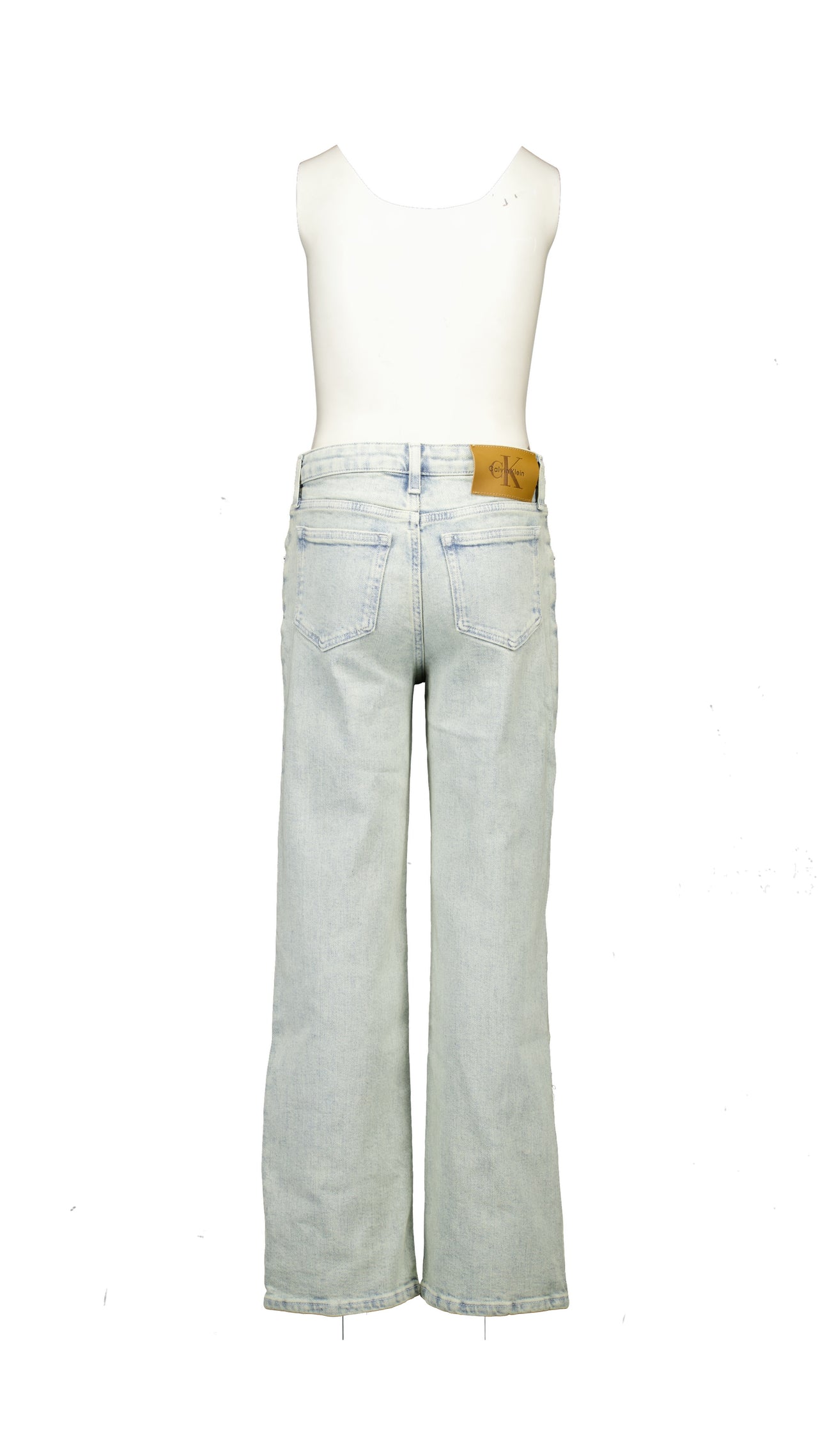 Calvin Klein Kids Boys Jeans In Light Blue