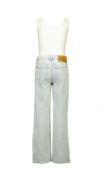 Calvin Klein Kids Boys Jeans In Light Blue