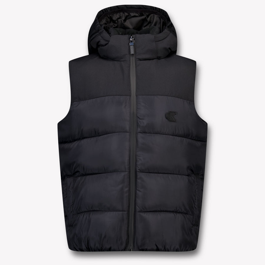 Calvin Klein Kinder Jongens Bodywarmer In Zwart