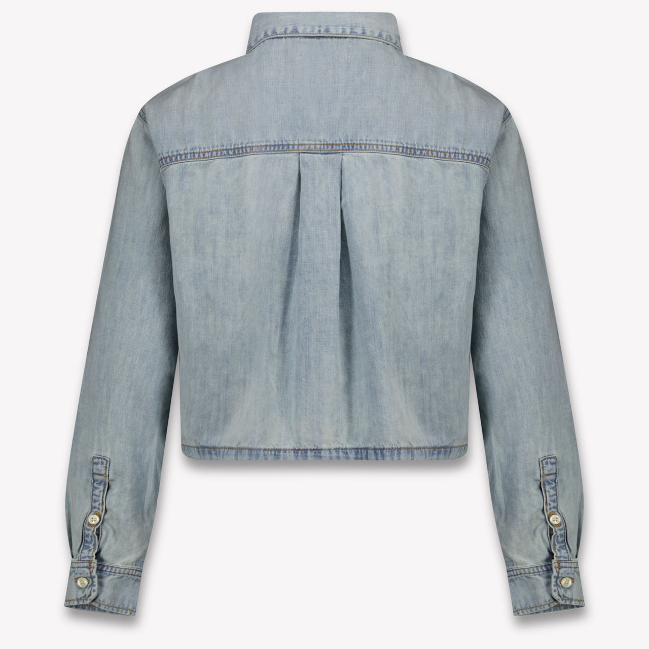 Calvin Klein Kids Girls Blouse In Jeans