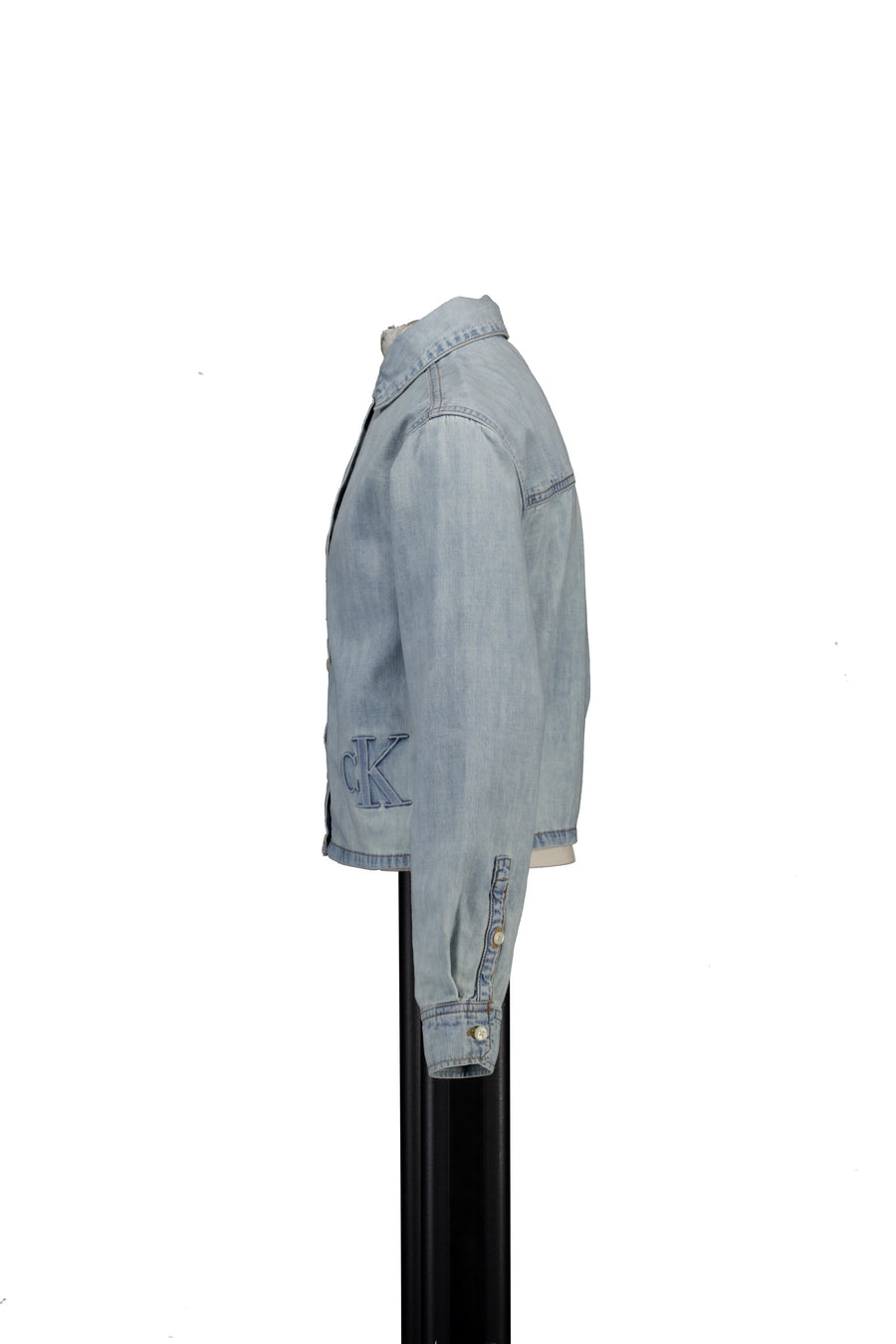 Calvin Klein Kids Girls Blouse In Jeans