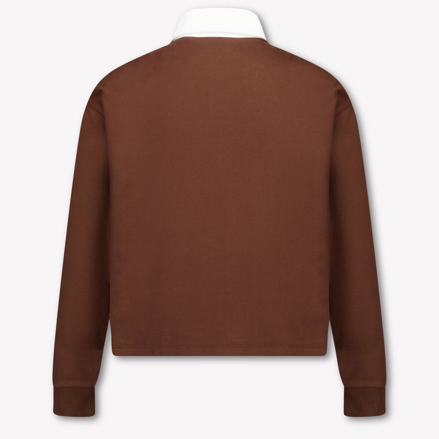 Calvin Klein Kinder Meisjes Trui In Bruin