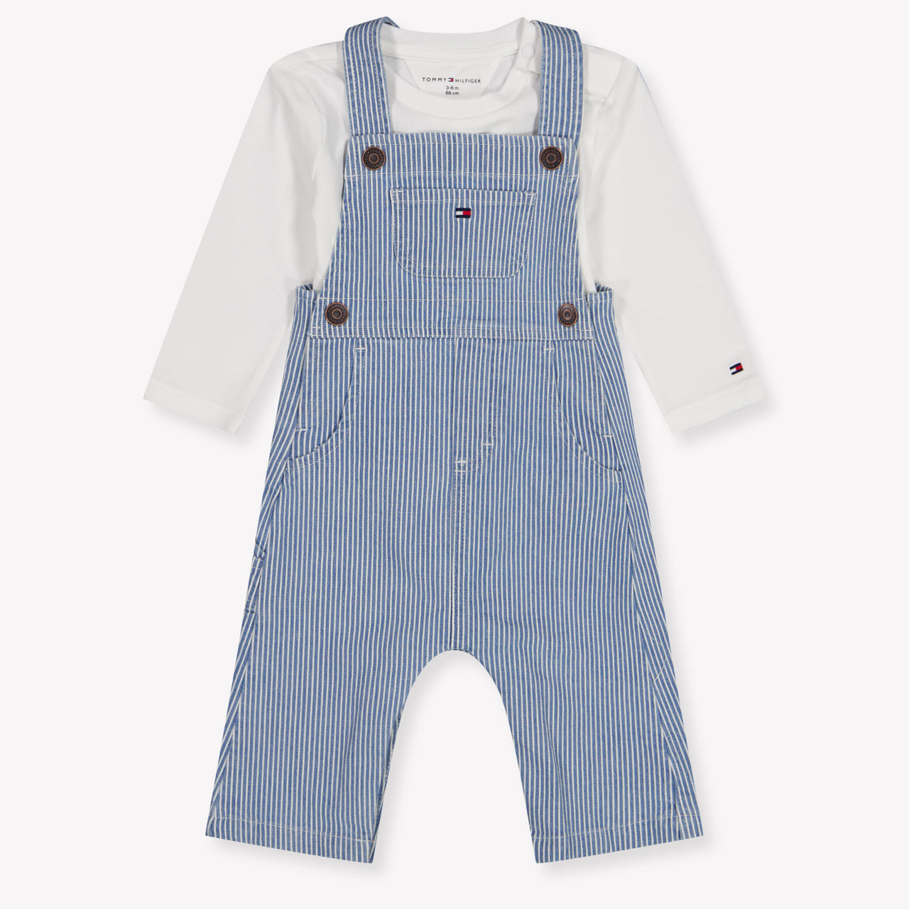 Tommy Hilfiger Baby Unisex Pants In Light Blue