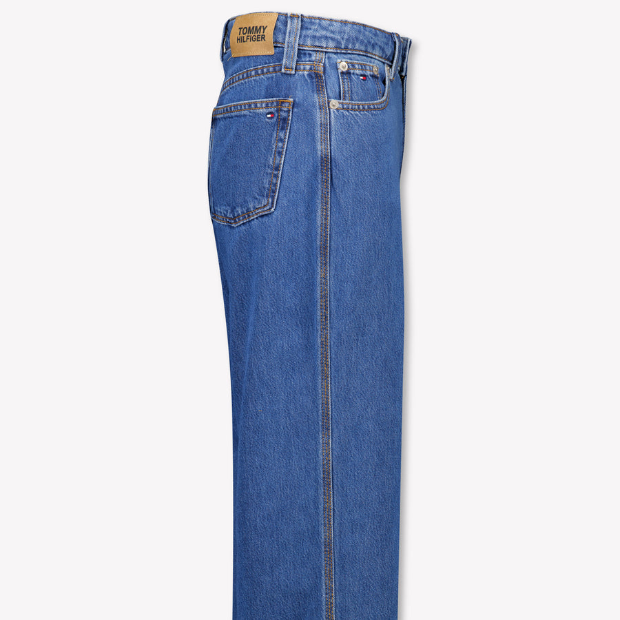 Tommy Hilfiger Kids Girls Jeans In Dark Blue