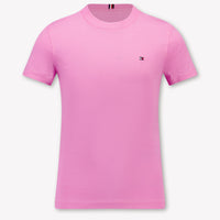 Tommy Hilfiger Kinder Jongens T-Shirt In Roze