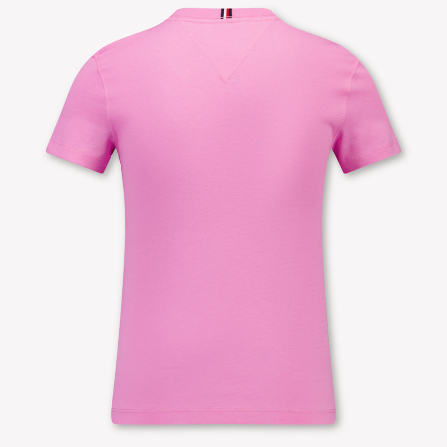 Tommy Hilfiger Kinder Jongens T-Shirt In Roze
