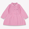 Tommy Hilfiger Baby Girls Dress In Light Pink