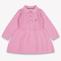 Tommy Hilfiger Baby Girls Dress In Light Pink