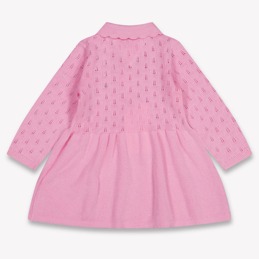 Tommy Hilfiger Baby Girls Dress In Light Pink