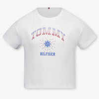 Tommy Hilfiger Kids Girls T-Shirt In White