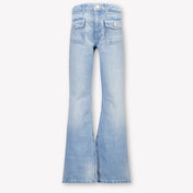 Tommy Hilfiger Kids Girls Jeans In Light Blue