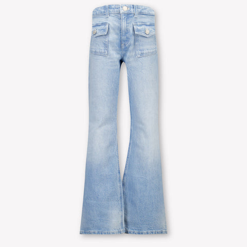 Tommy Hilfiger Kids Girls Jeans In Light Blue