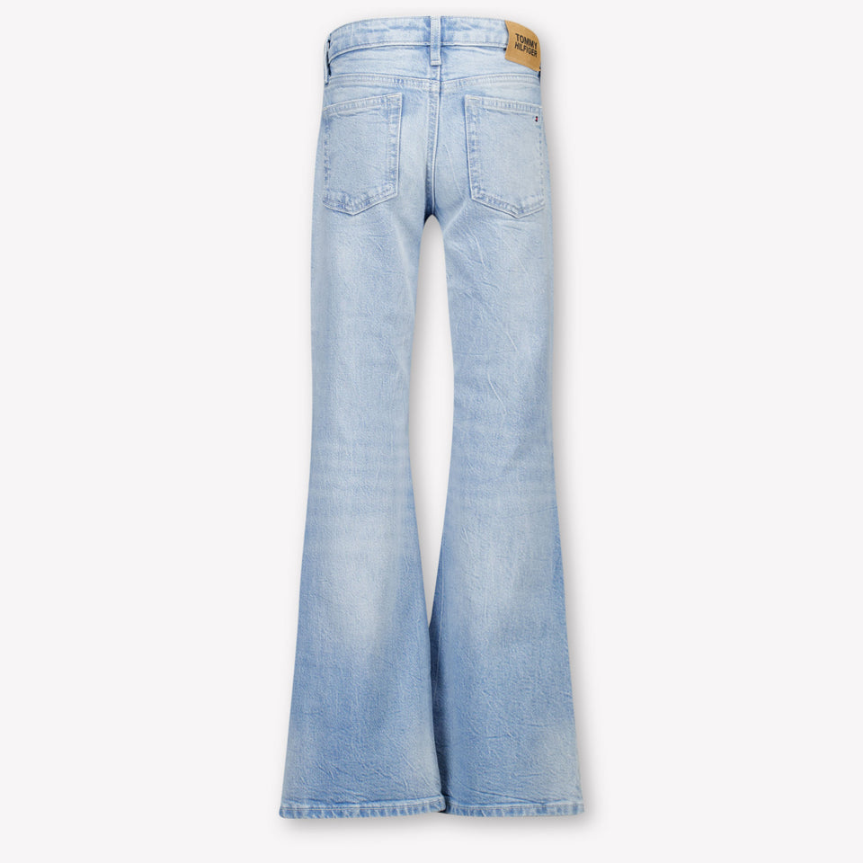 Tommy Hilfiger Kids Girls Jeans In Light Blue