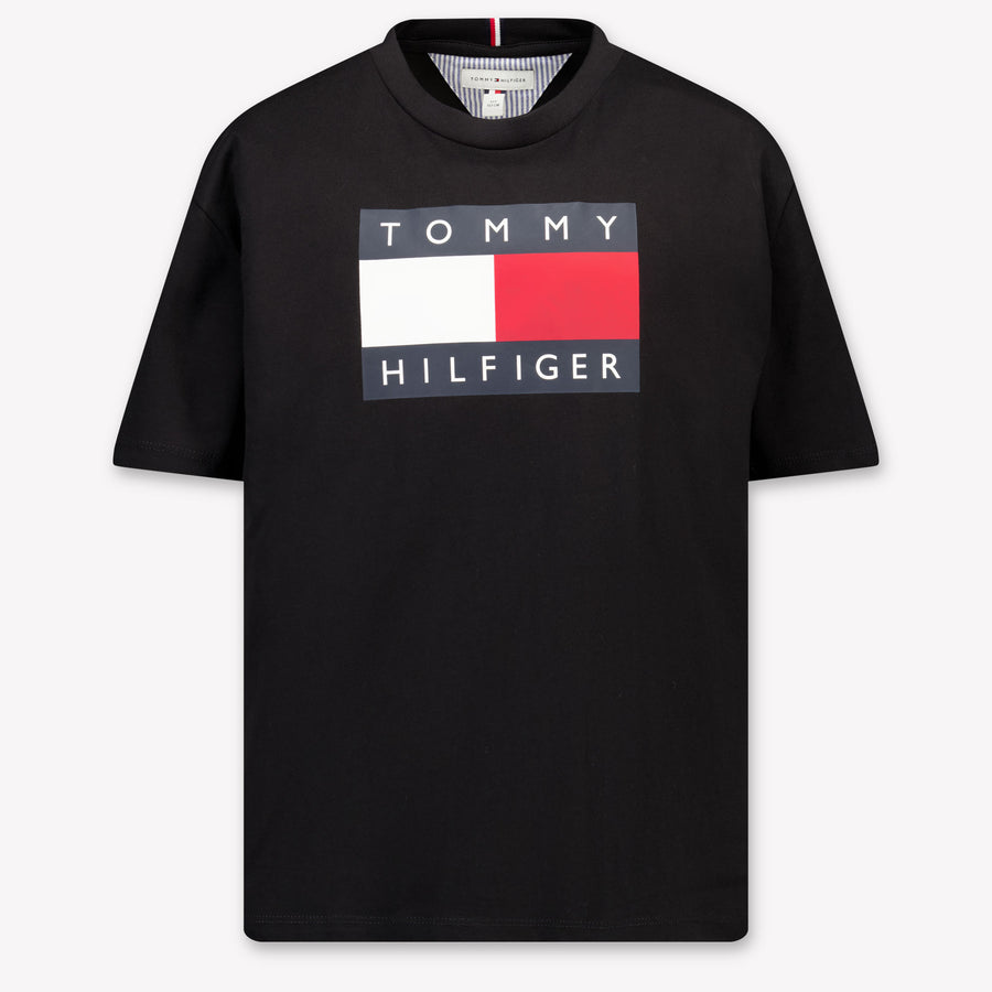 Tommy Hilfiger Kids Boys T-Shirt In Black