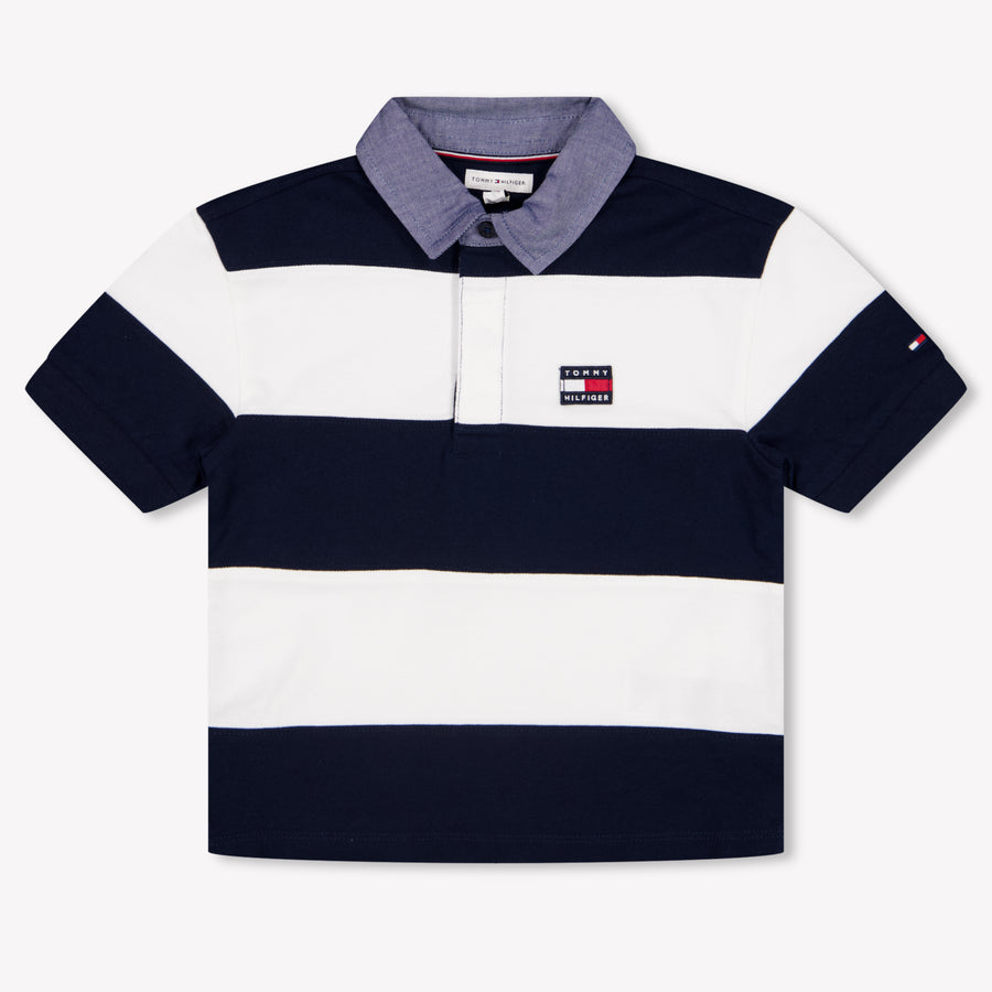 Tommy Hilfiger Baby Jongens Polo In Navy