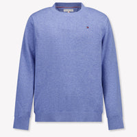 Tommy Hilfiger Kids Boys Sweater In Light Blue