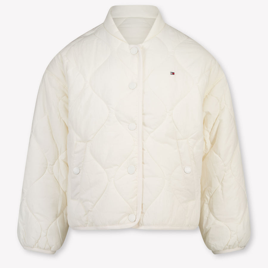 Tommy Hilfiger Kids Girls In between jacket OffWhite