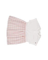 Tommy Hilfiger Baby Girls Dress In Light Pink