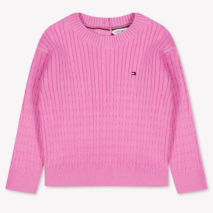 Tommy Hilfiger Baby Girls Sweater in Pink