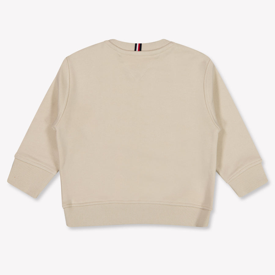 Tommy Hilfiger Baby Unisex Trui In Beige