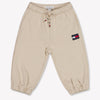Tommy Hilfiger Baby Unisex Pants In Beige
