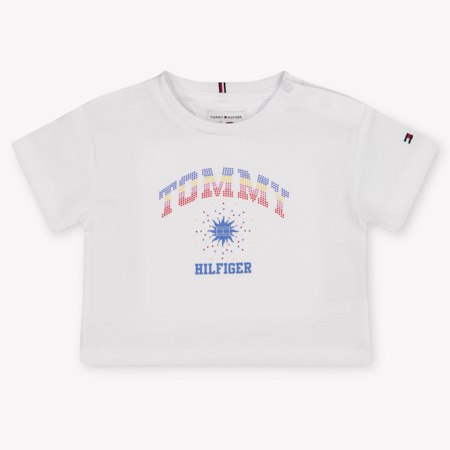 Tommy Hilfiger Baby Girls T-Shirt In White