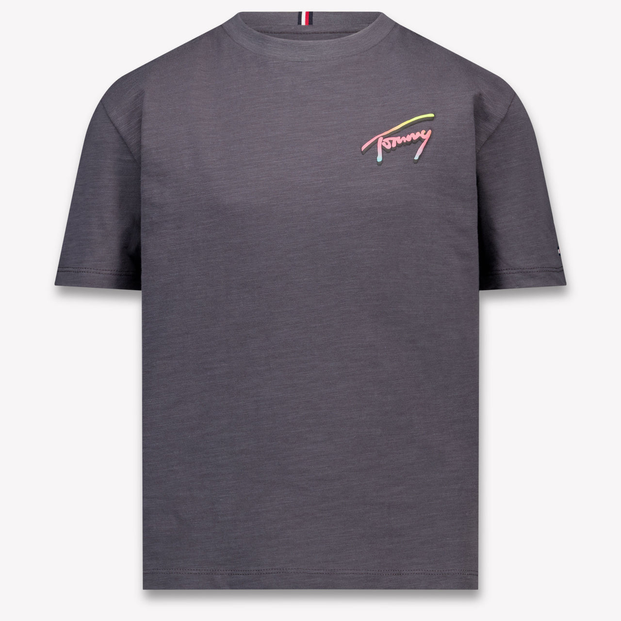 Tommy Hilfiger Kinder Jongens T-Shirt In Antraciet